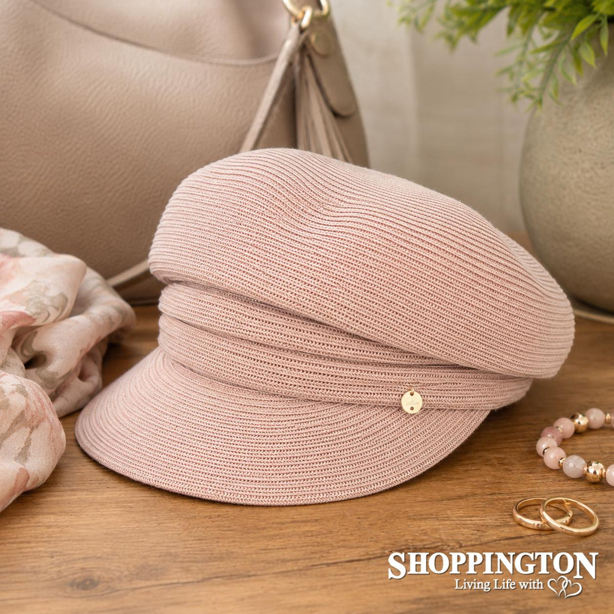 Serena Dress Cap - Pink
