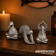Set of 3 Yoga Silver Kiwi - Gift Boxed