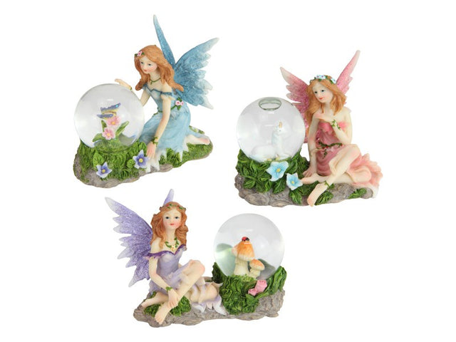 Sitting Fairy Water Ball