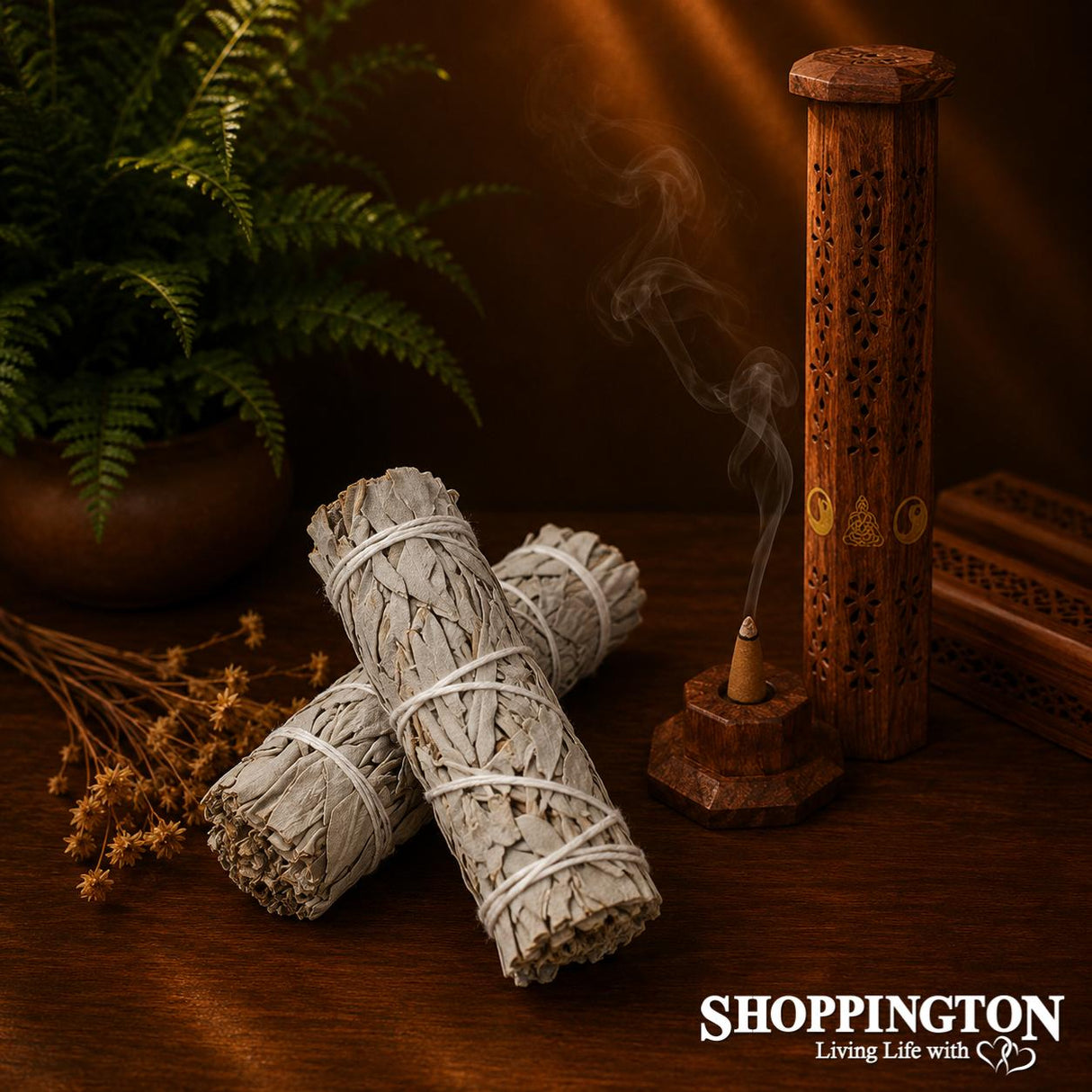 Smudge Stick - California White Sage 4inch