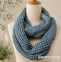 Snood - Blue Fisherman Knit