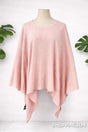 Soft Pink Throw Over - Summer Weight