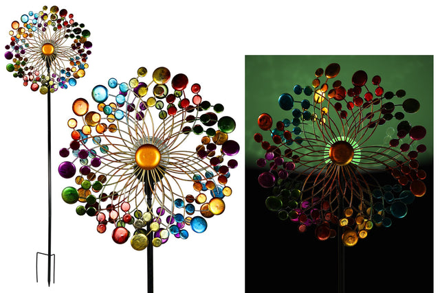 Solar Metal Wind Spinner