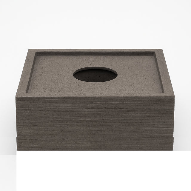 Square Concrete Trough 50cm x 50cm
