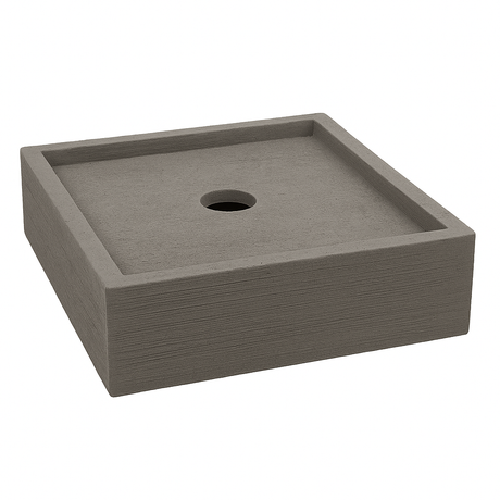 Square Concrete Trough 80cm