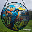 Stained Glass Suncatcher - Kingfisher