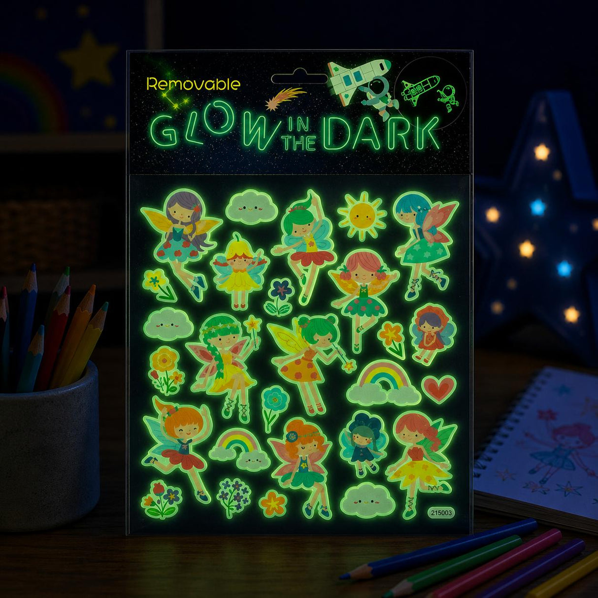 Stickers - Glow In The Dark Fairies