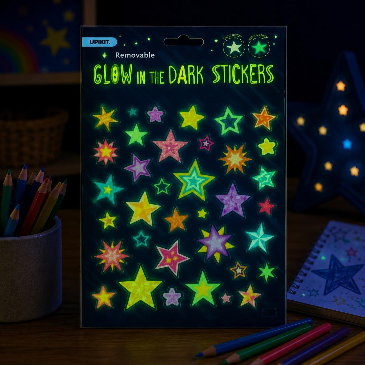 Stickers - Glow In The Dark Stars