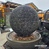 Stone Ball Water Feature 145cm incl. trough