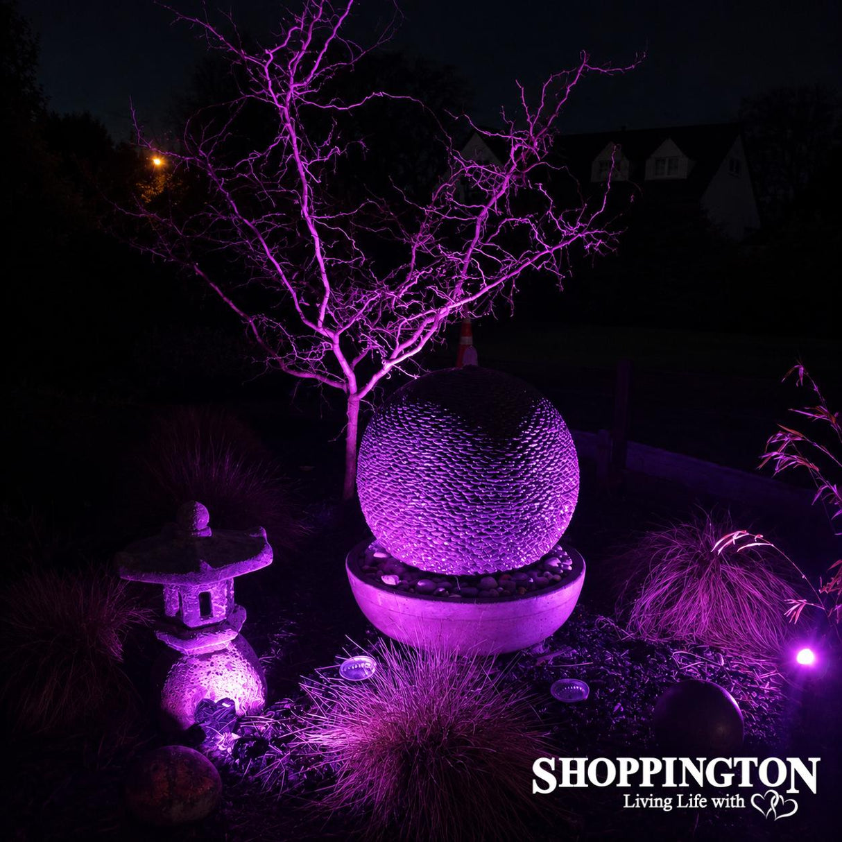Stone Ball Water Feature 90cm