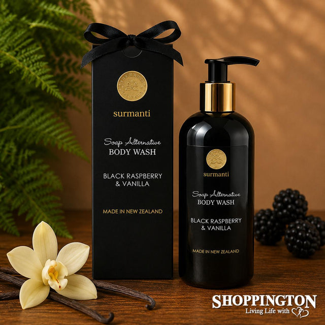 Surmanti Black Raspberry & Vanilla Body Wash