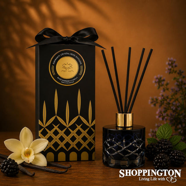 Surmanti Crystal Reed Diffuser Black Raspberry & Vanilla