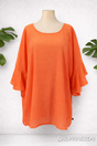 Tangerine Casual Summer Top
