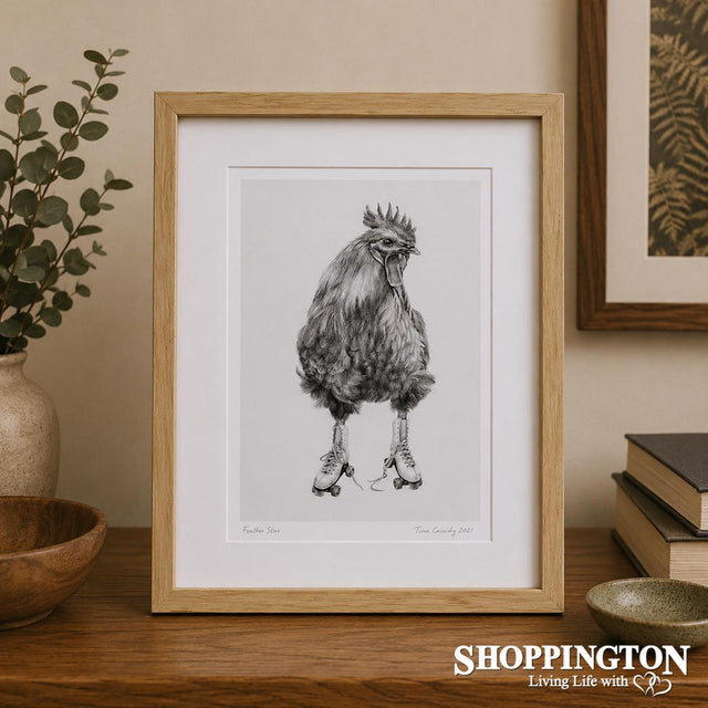 Tara Cassidy - Framed Print - Rooster Run