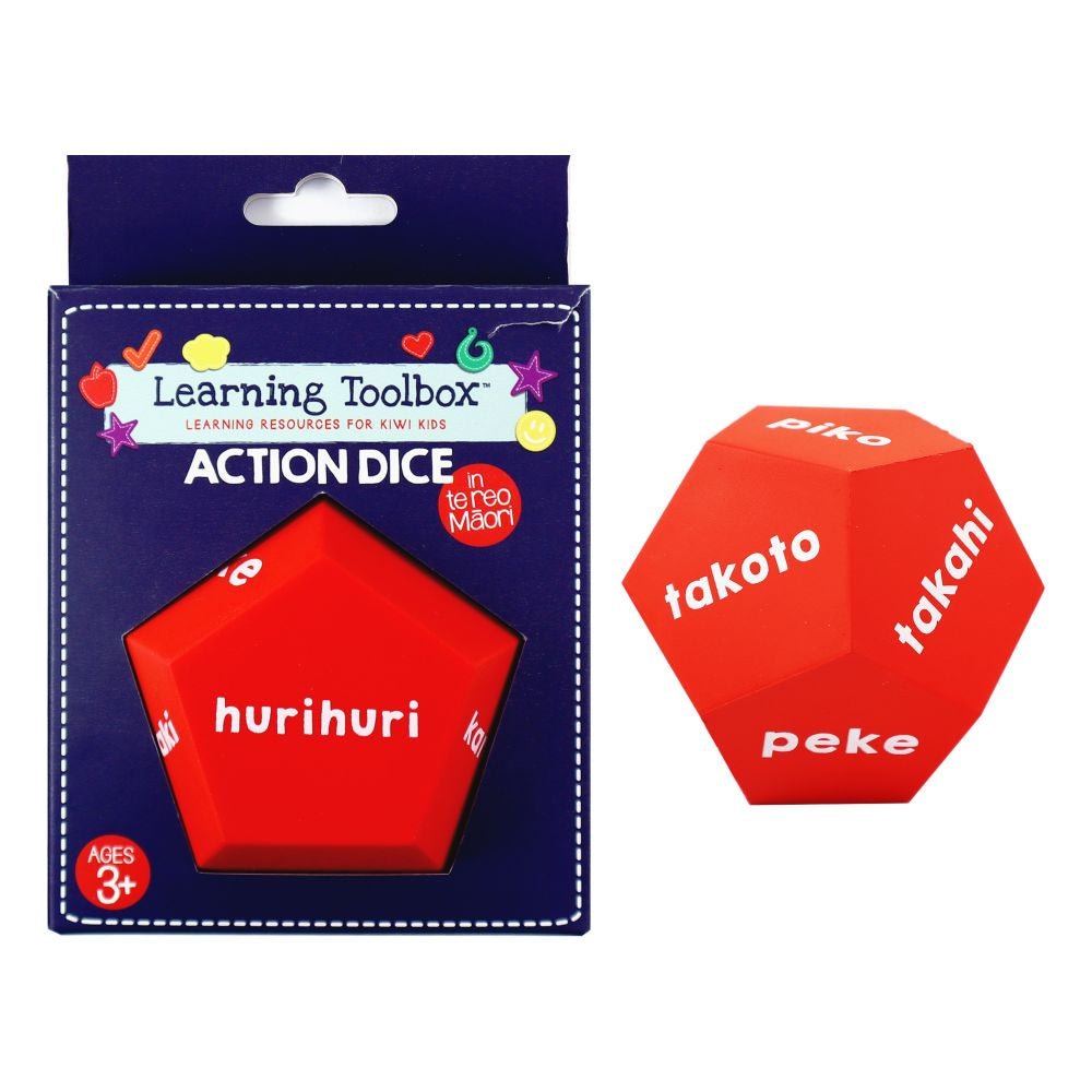 Te Reo Māori Dice 12 Sides