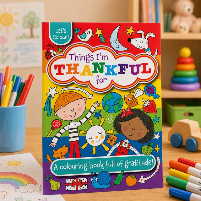 Thankful Colouring Book