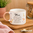 The Cottage Garden Peach Mug - Mum