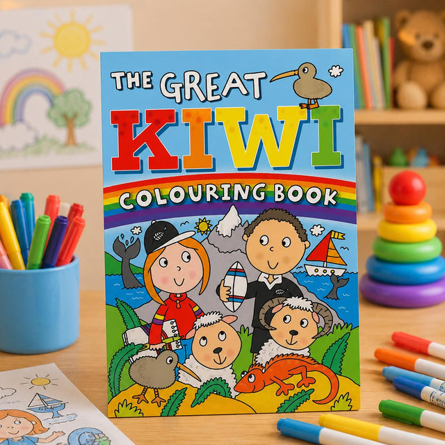 The Great Kiwi Colouring Book
