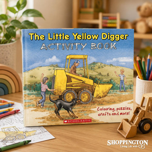 The Little Yellow Digger Activity Book