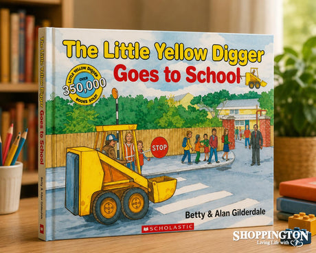 The Little Yellow Digger Goes to School