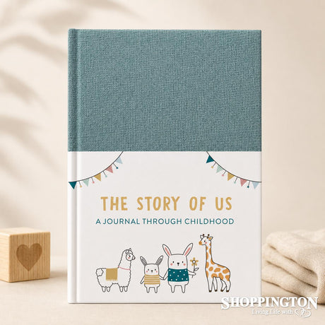 The Story Of Us Fabric Journal Book (the first 18 years together)