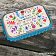 Tin Prayer Box - World a Better Place