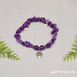 Tree of Life Gemstone Bracelets - Amethyst
