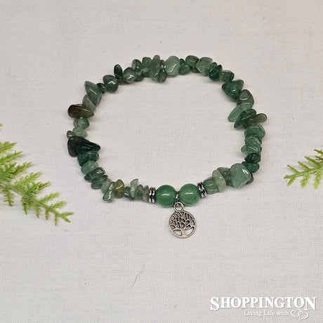 Tree of Life Gemstone Bracelets - Aventurine