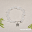 Tree of Life Gemstone Bracelets - Clear Quartz