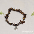 Tree of Life Gemstone Bracelets - Tigers Eye