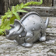 Triceratops Pewter Money Box