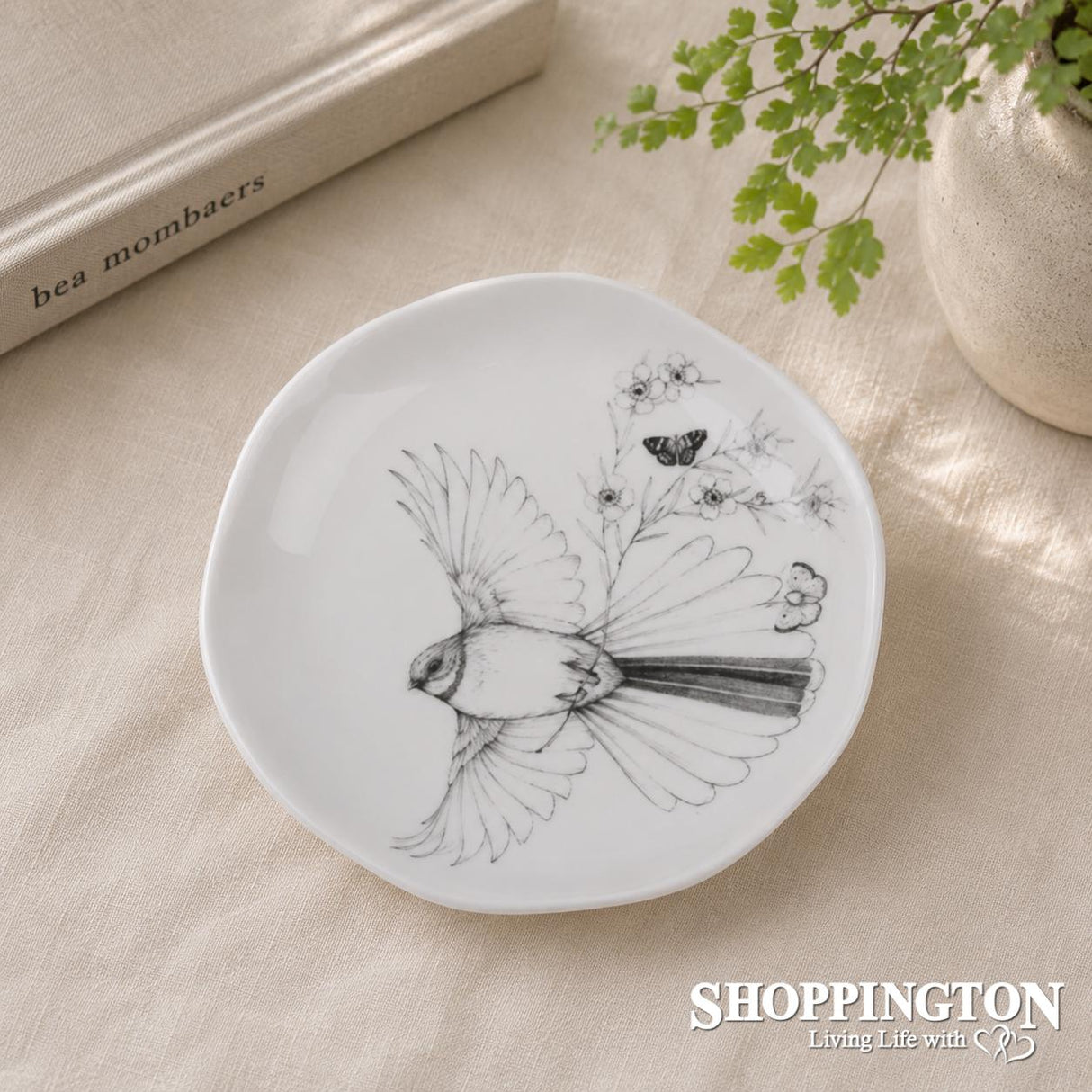 Trinket Dish - Piwakawaka Come Fly With Me