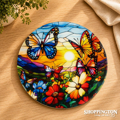 Trivet - Ceramic Butterfly's