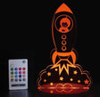 Tulio Dream Night Light - Rocket Ship
