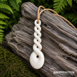 Twist Bone Carving Pendant