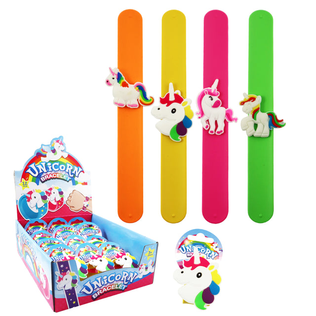 Unicorn Slap Band Bracelet