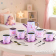 Unicorn Tin Tea Set in Suitcase