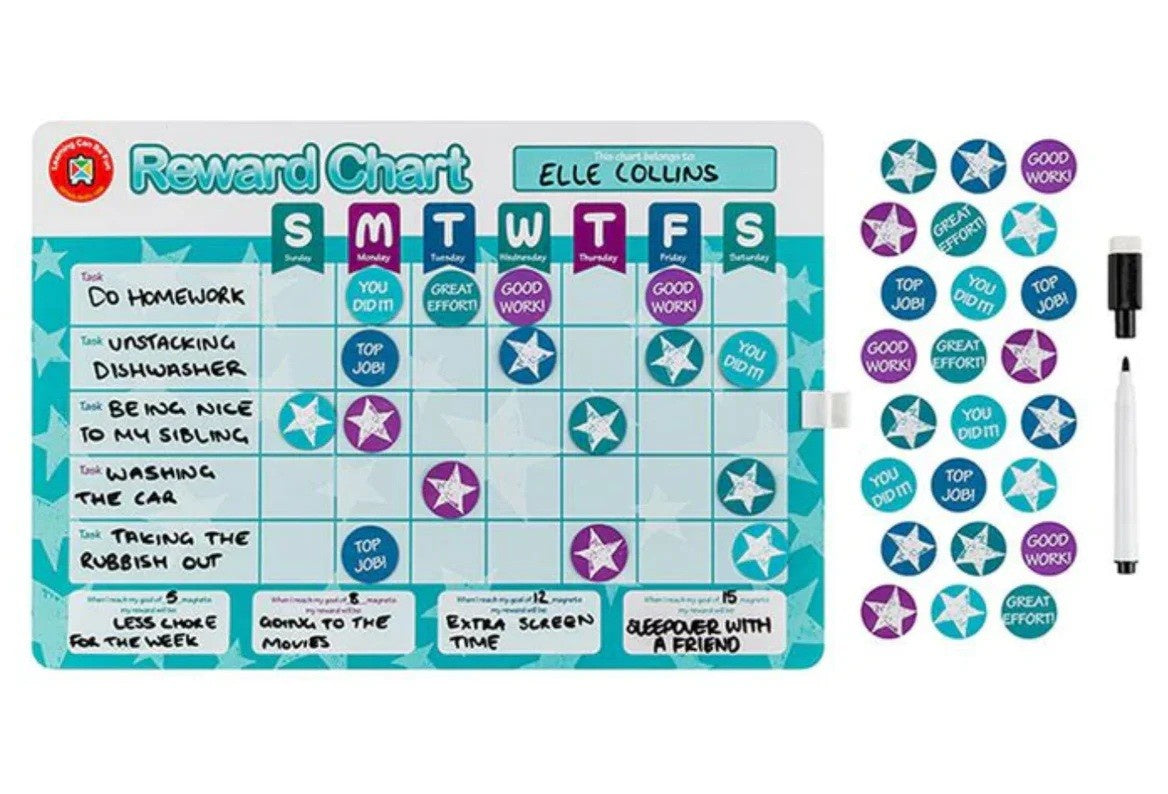Big Kids Reward Chart