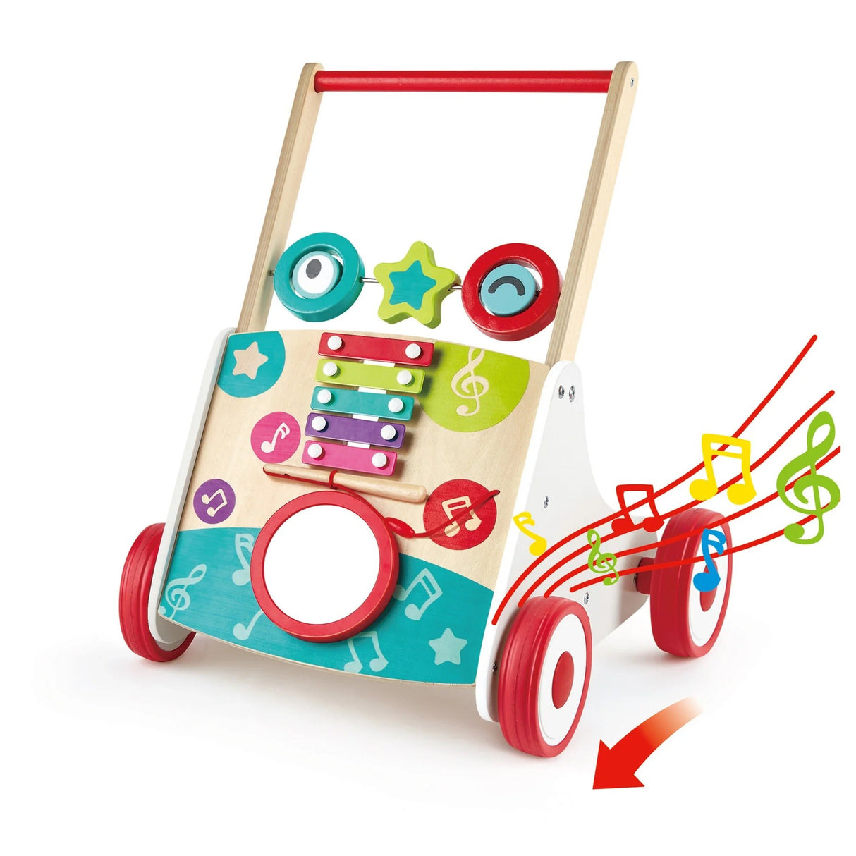 Hape - Musical Push Walker