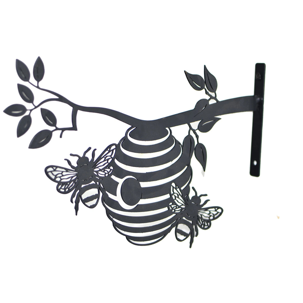 Wall Art - Bee's On A Branch