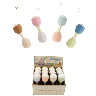 Wooden Maraca - Double