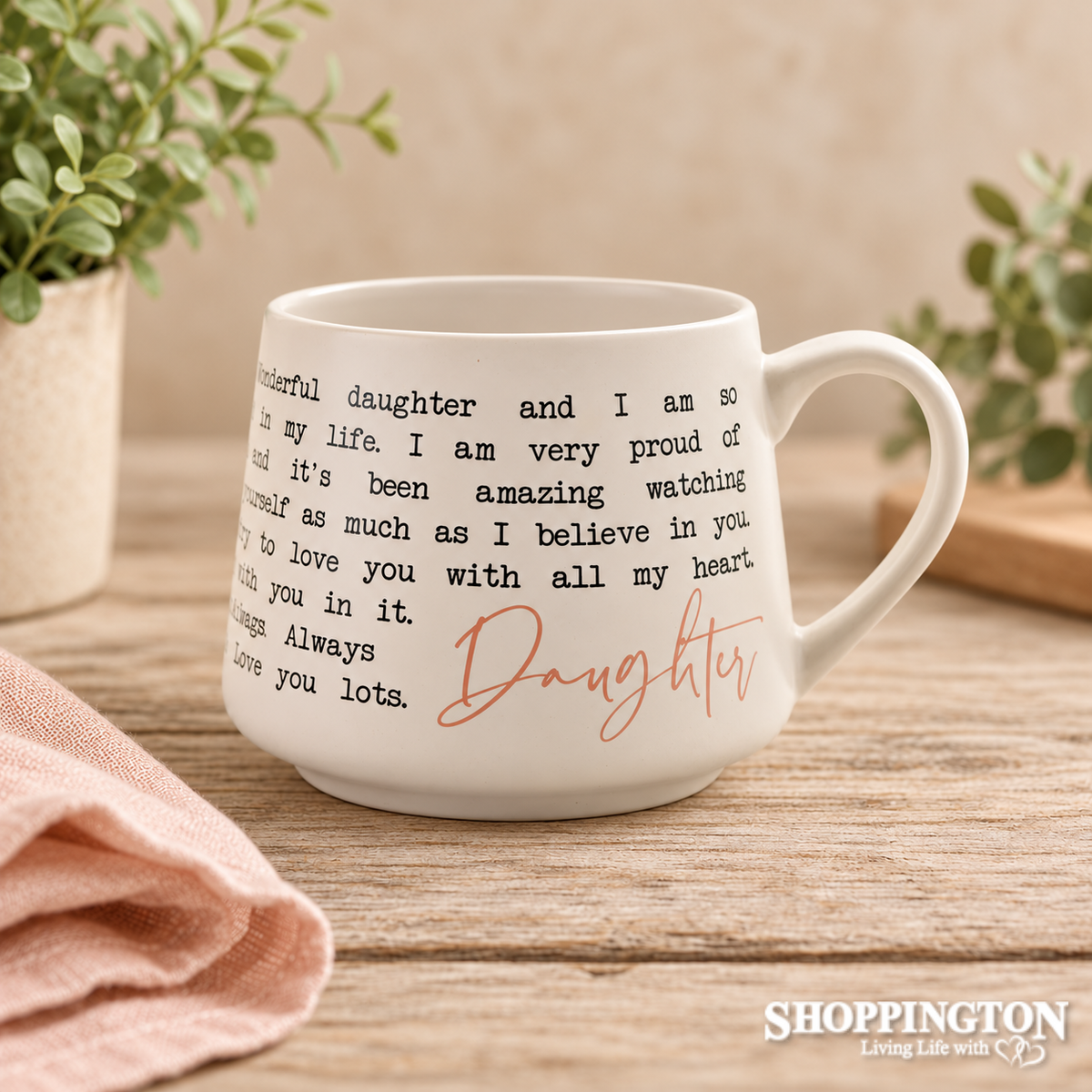 Stoneware Daughter Mug