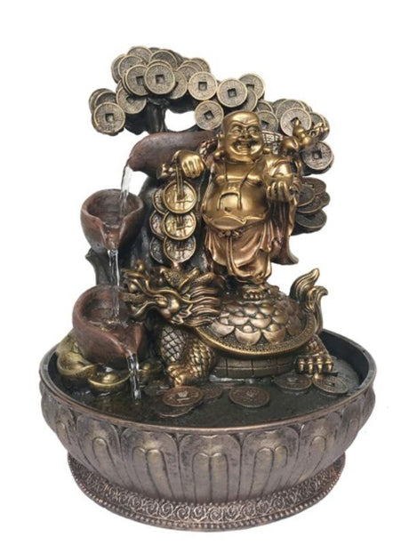 Water Fountain - Goodluck Laughing Buddha (indoor)