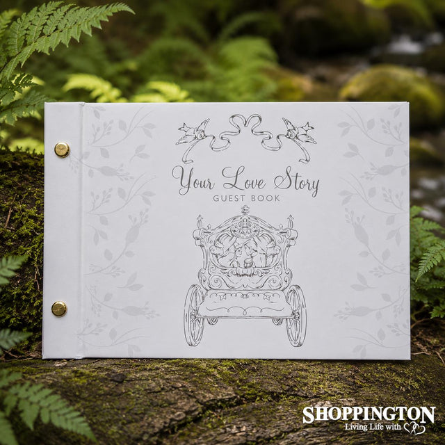 Wedding Album: Cinderella & Prince Guest Book