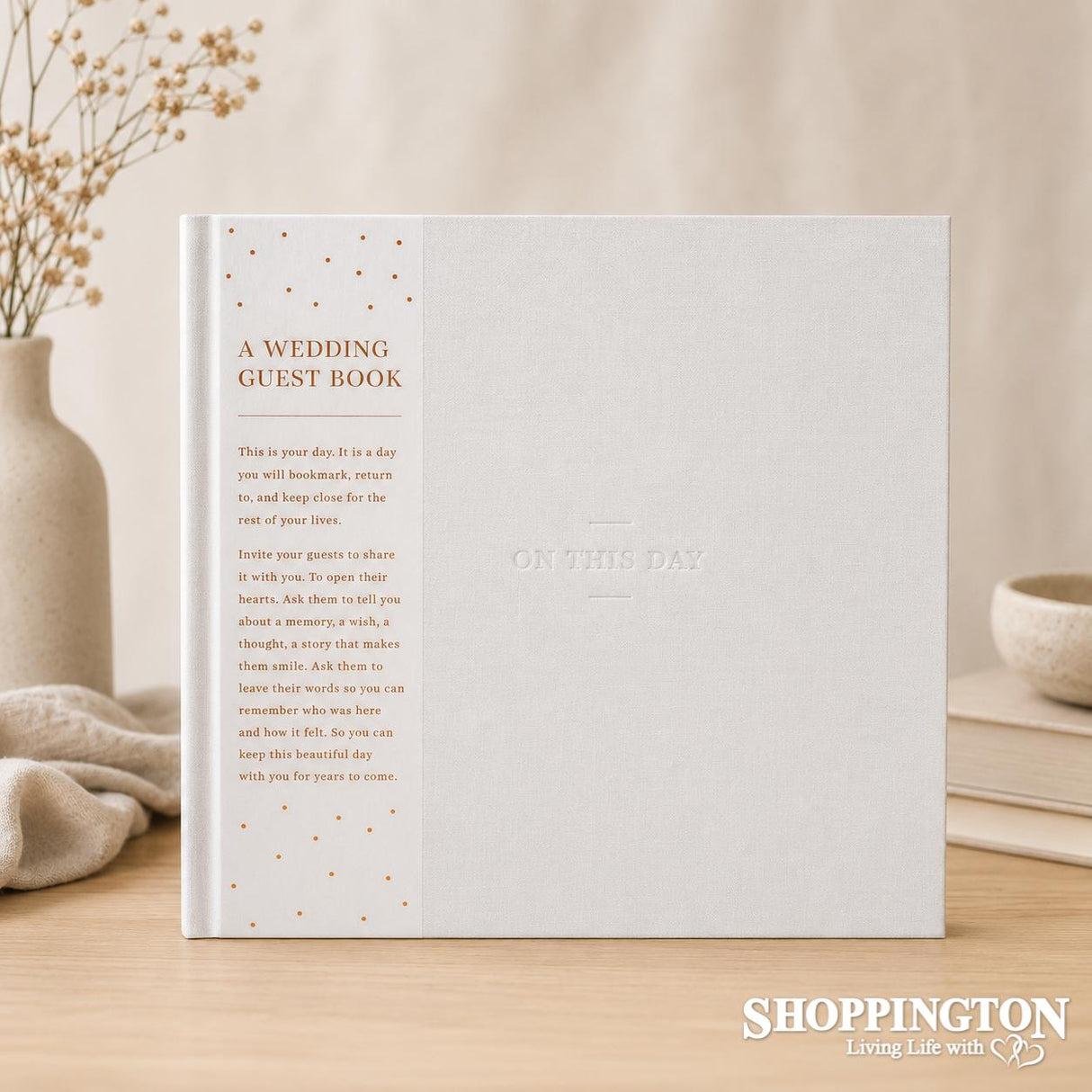 Wedding Guest Book - On This Day