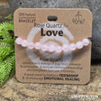 Wellbeing Gemstone Bracelets - Rose Quartz