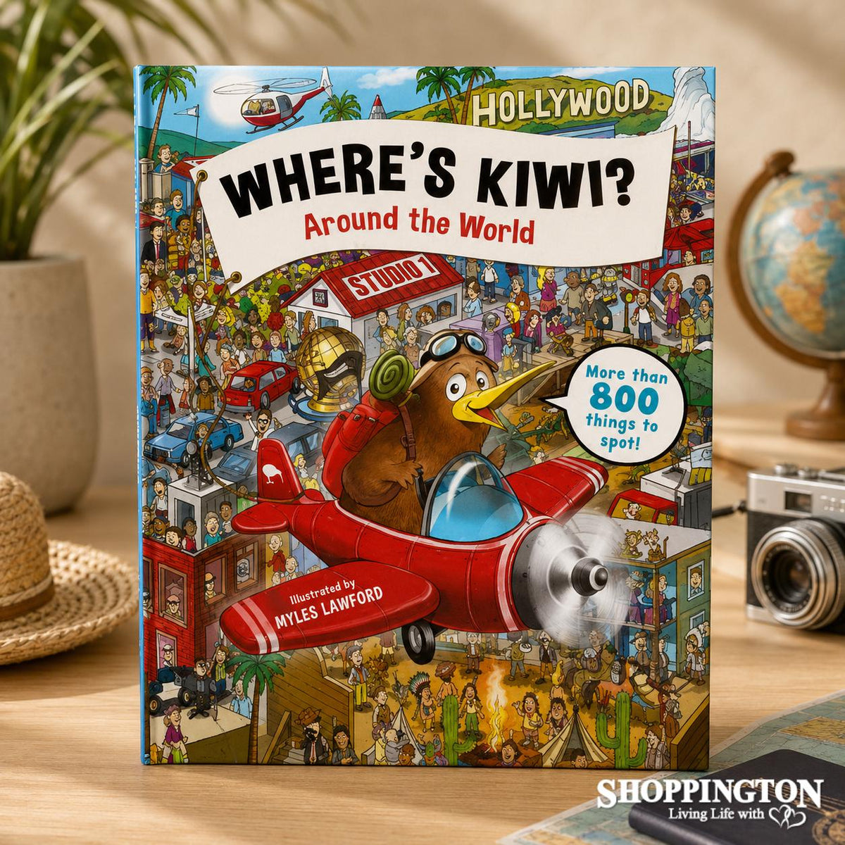 Where's Kiwi? Around the World