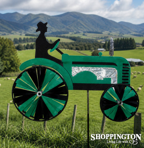 Wind Spinner - Green Tractor 24
