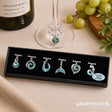 Wine Charms - Kiwiana Paua Inlay