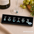 Wine Charms - Kiwiana Paua Inlay